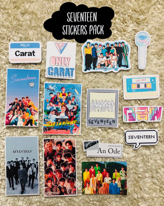 Seventeen Sticker Set (14 pcs)