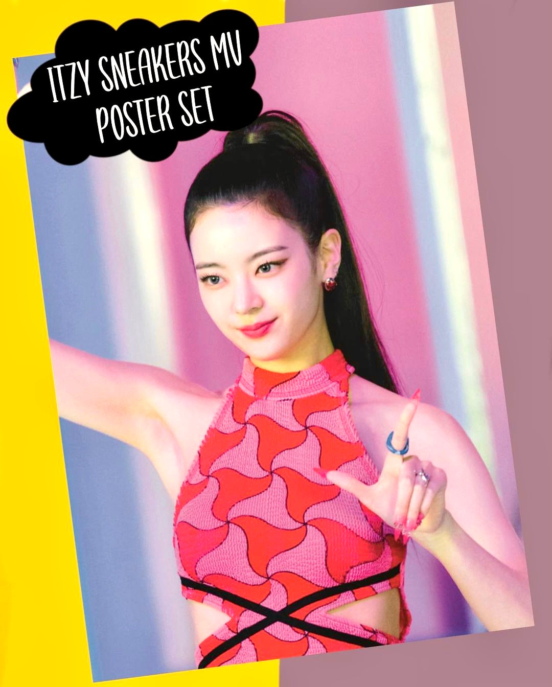Itzy Sneakers Poster set (5 pcs)
