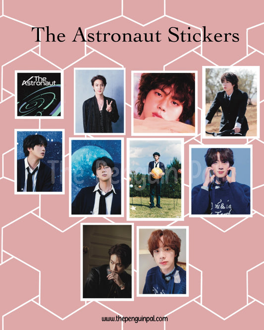 The Astronaut Stickers (10 pcs)