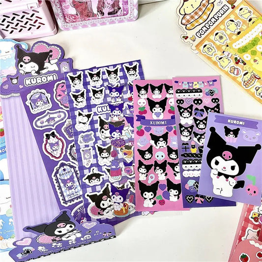 Kuromi Sticker Set (6 pcs)