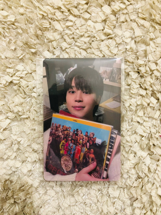 Jimin Face Official Weverse POB PVC Photocard