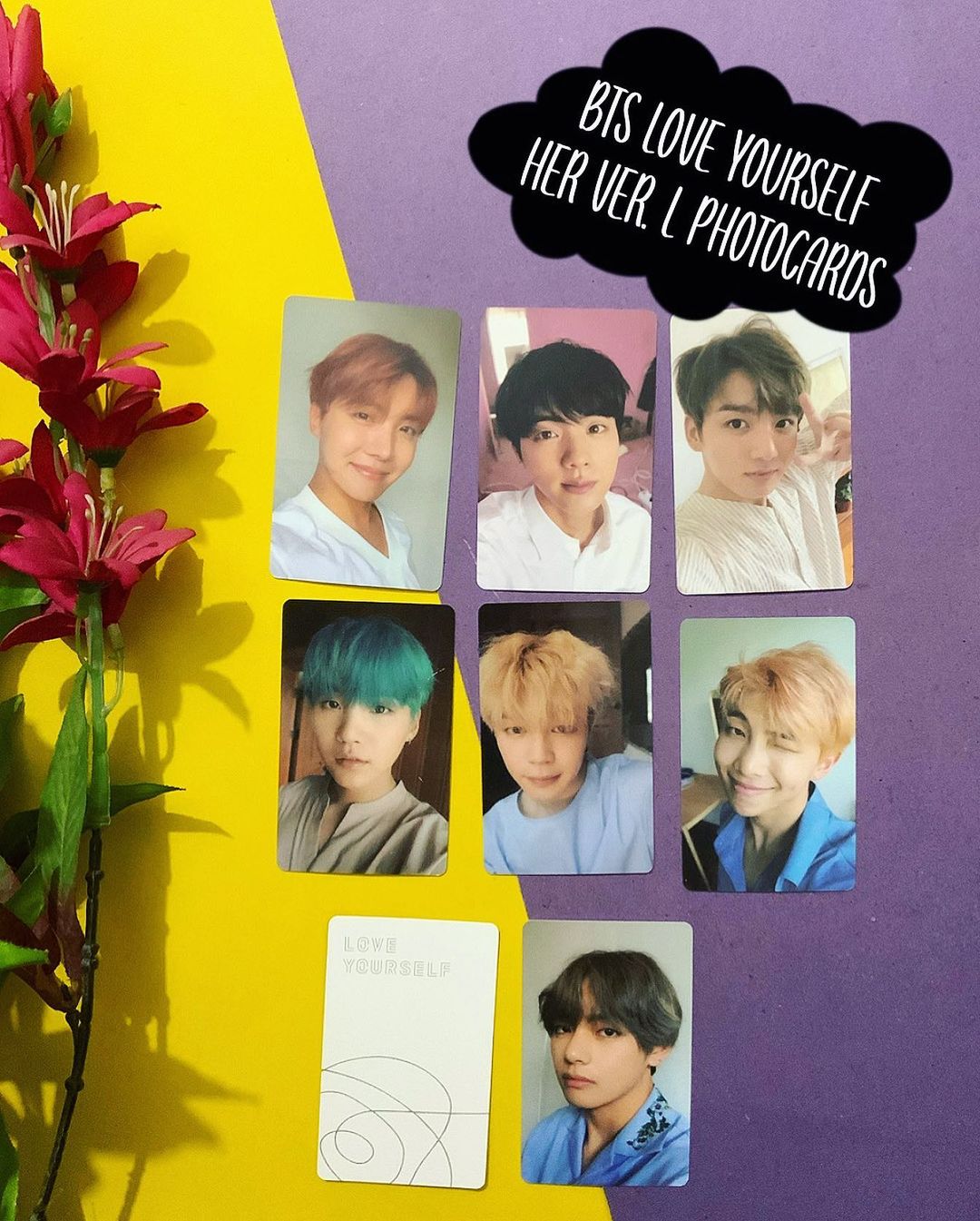 Love Yourself Her Ver. L Photocards (7 pcs)