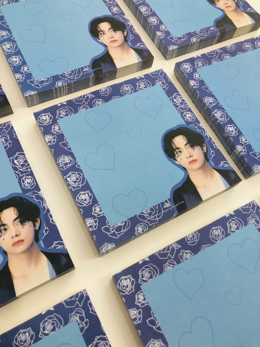 Taehyung Bias Memopad (100 sheets)