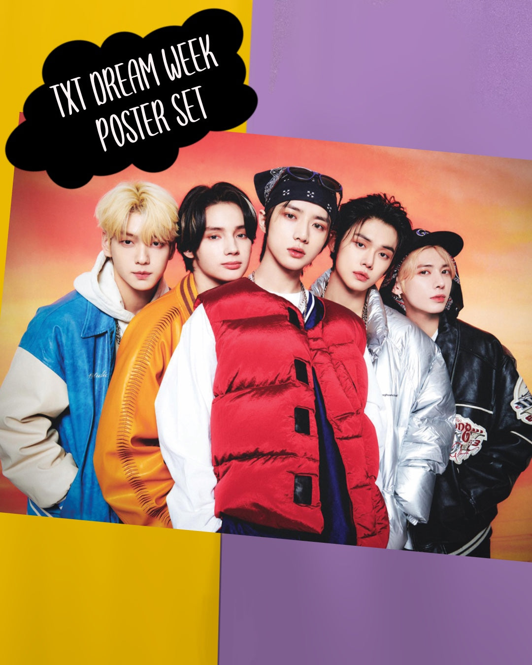 TXT Dream Week Poster Set (7 pcs)
