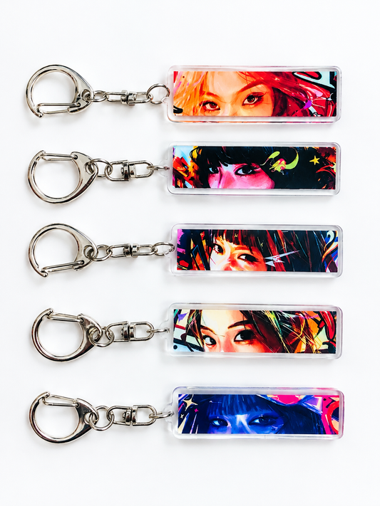 Le Sserafim Acrylic Keychain