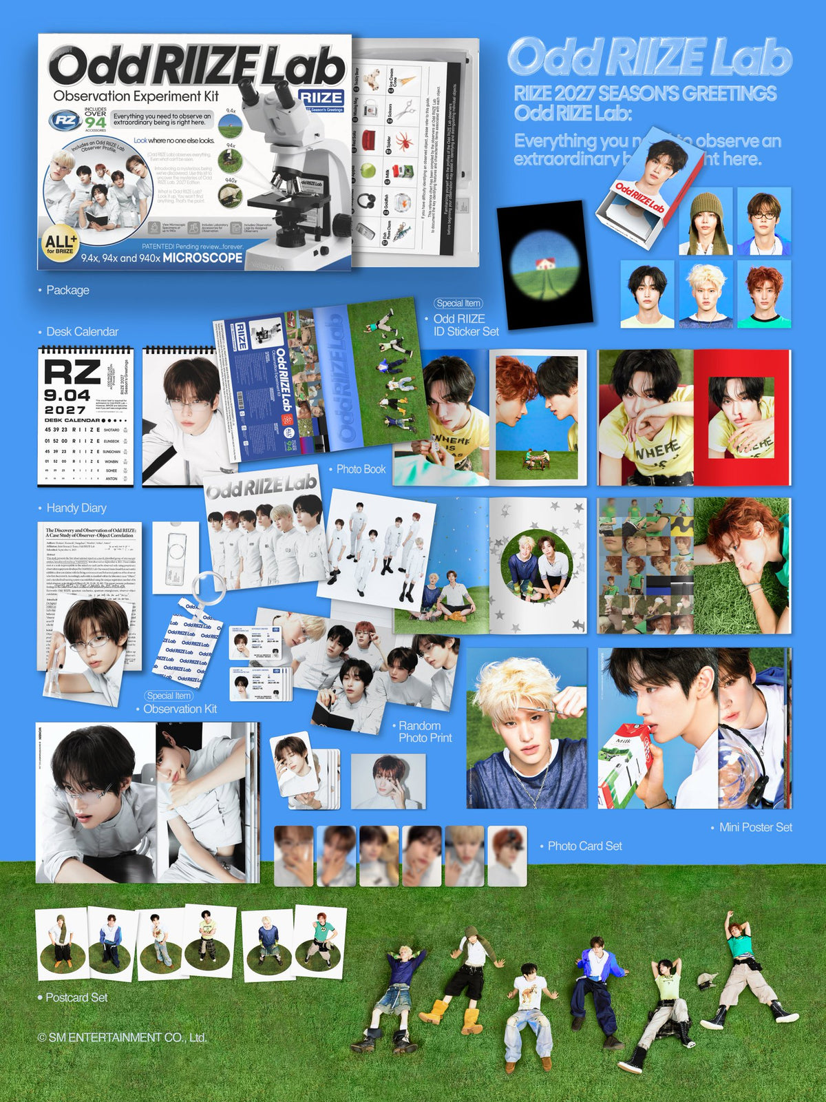 PREORDER SM ARTISTS - 2027 SEASON'S GREETINGS WITH WEVERSE SHOP GIFT
