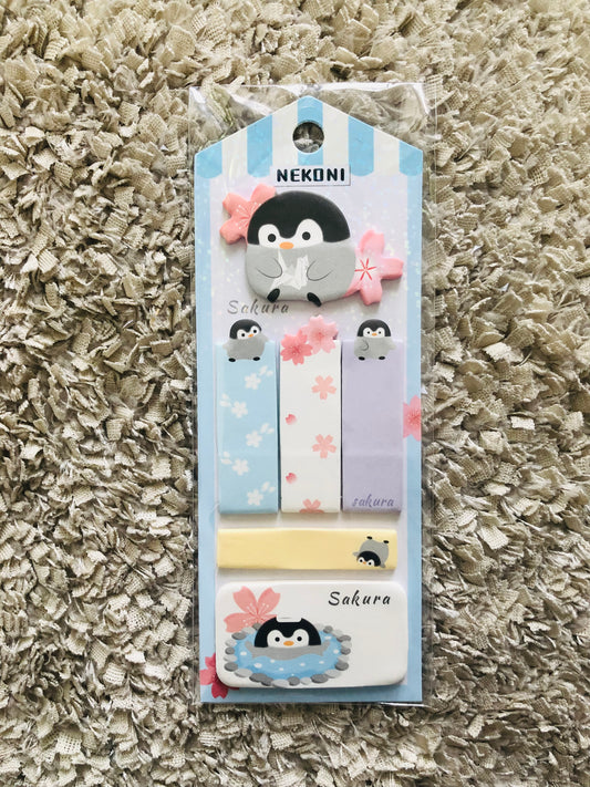 Penguin Sticky Note Strips
