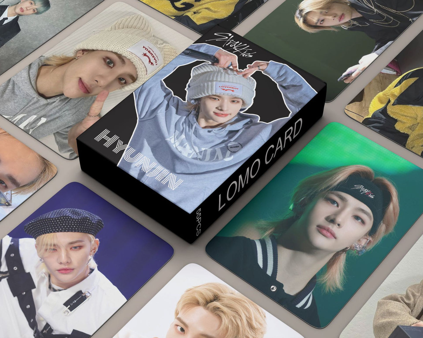 Hyunjin Lomocards (55 pcs)
