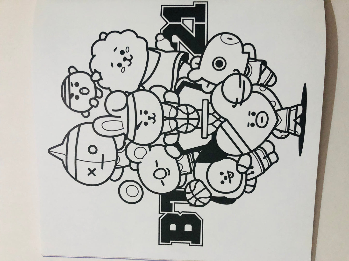 BT21 Official Coloring Book