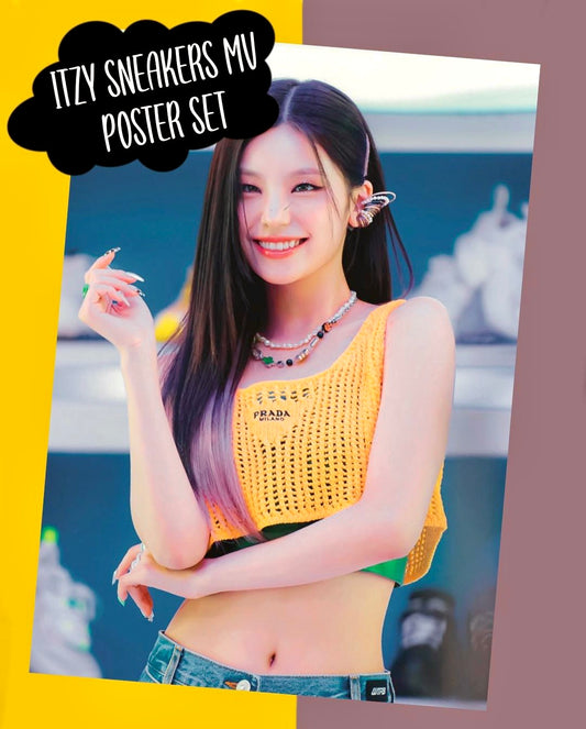 Itzy Sneakers Poster set (5 pcs)