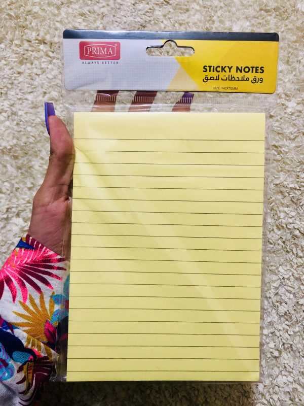 Giant Sticky Notepad (100 sheets)