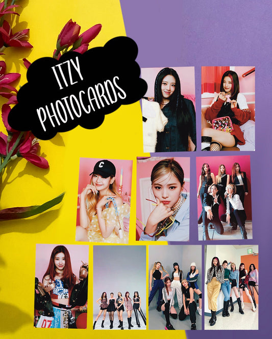 Itzy photocards (9 pcs)