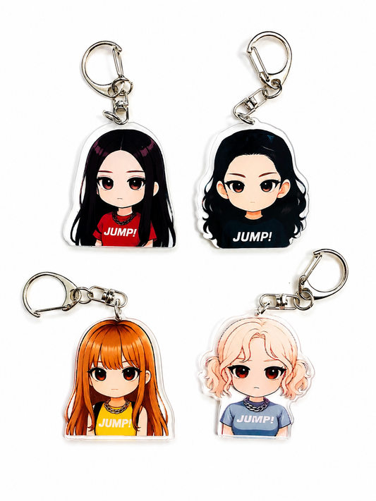 Blackpink Jump Acrylic Keychain