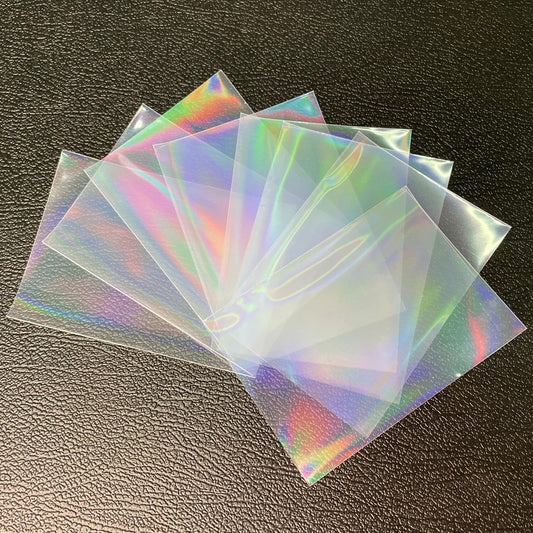 Holographic Rainbow Sleeves (10 pcs)
