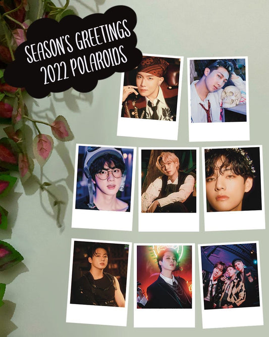 Season’s greetings 2022 Polaroids (8 pcs)