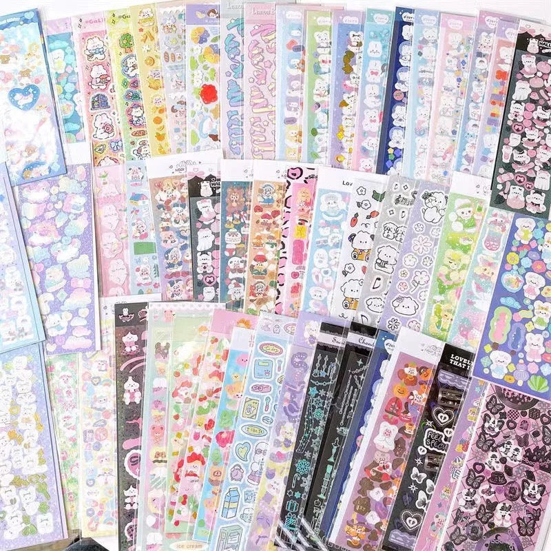 Holographic Deco Sticker Sheet#1