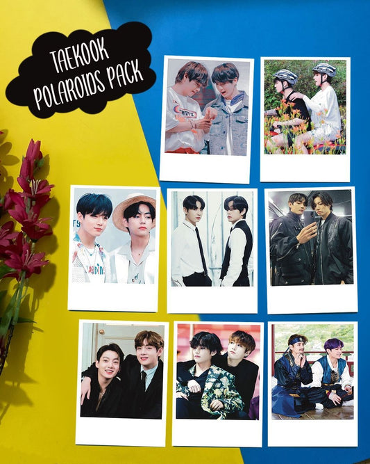 Taekook Polaroids Pack (8 pcs)