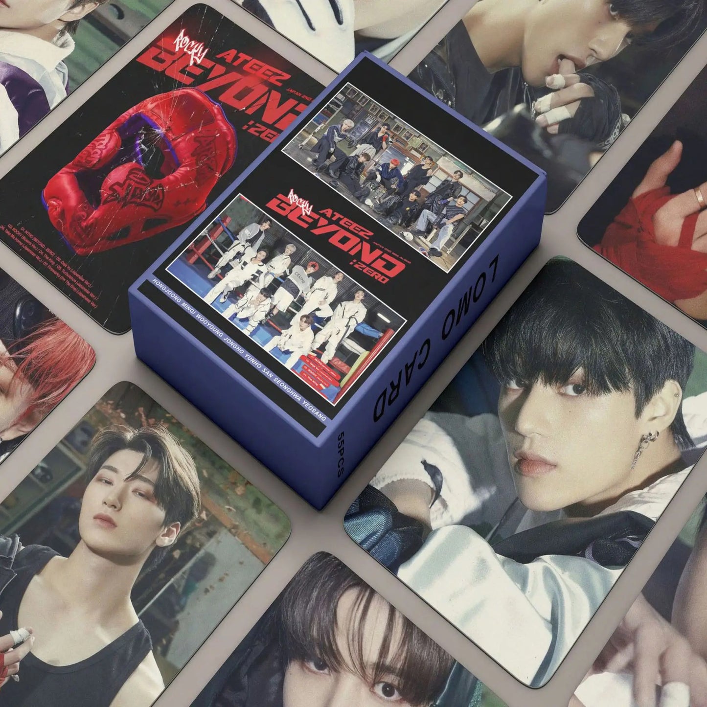 Ateez Beyond: Zero Lomocards (55 pcs)
