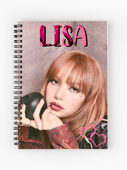 Lisa Born Pink Notebook