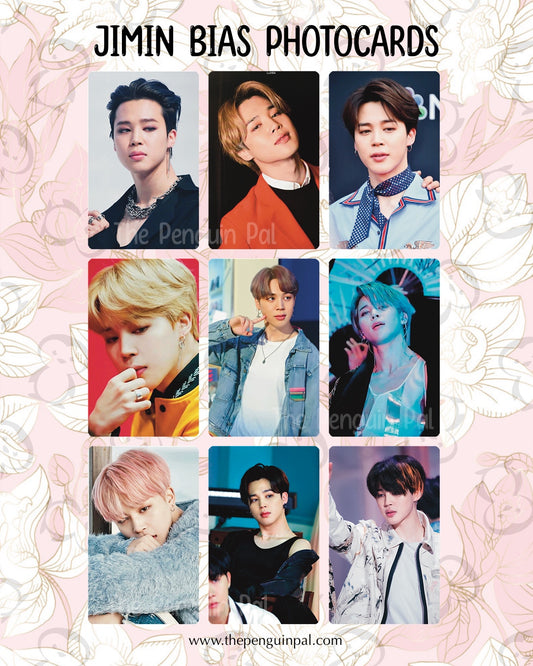 Jimin Bias Photocards (18 pcs)
