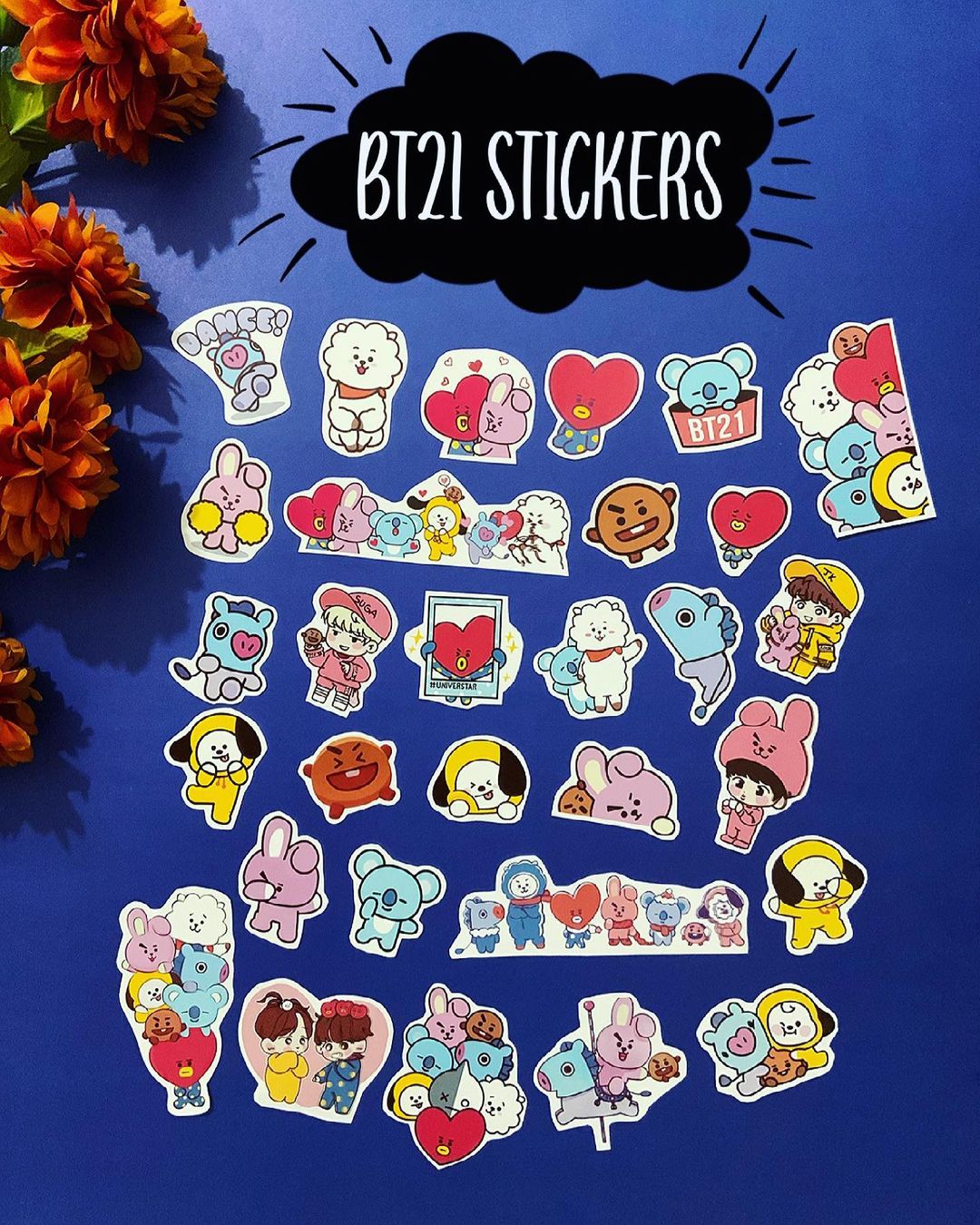 BT21 Stickers Pack (30 pcs)
