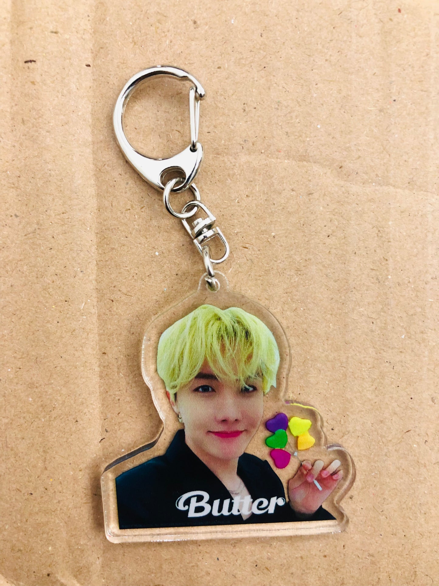 Jhope Butter Keychain