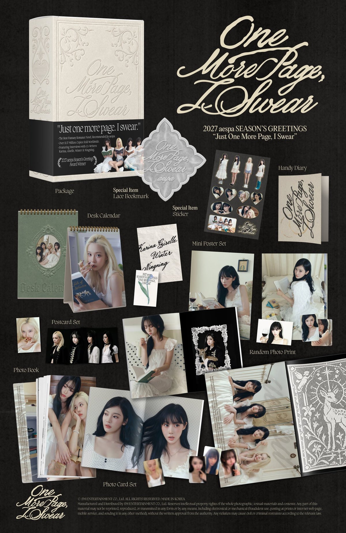PREORDER SM ARTISTS - 2027 SEASON'S GREETINGS WITH WEVERSE SHOP GIFT