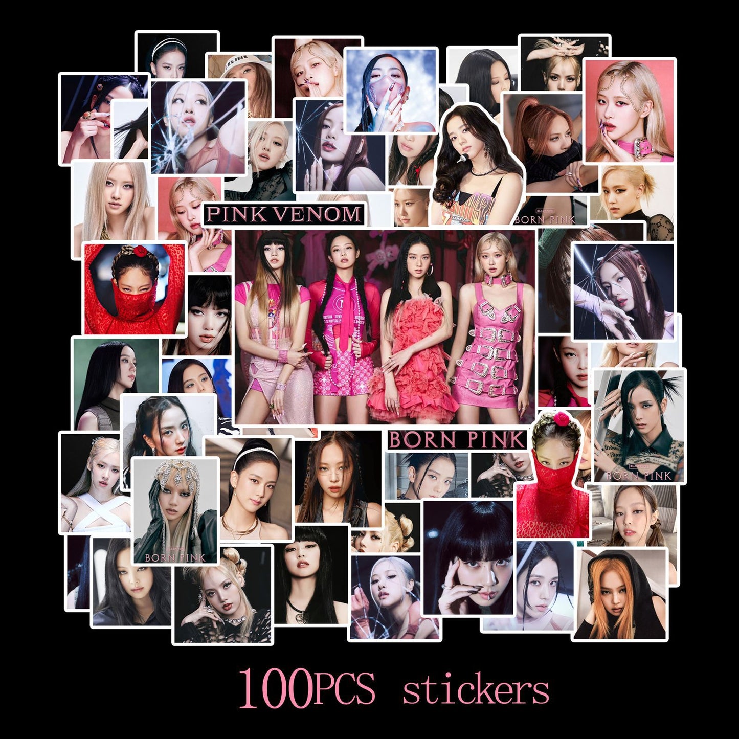 Born Pink Stickers Set (100 pcs)