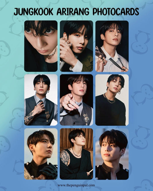 Jungkook Arirang Photocards (9 pcs)