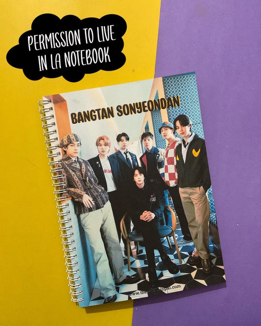 Permission to Live in LA Notebook