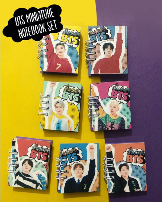 BTS Miniature notebooks