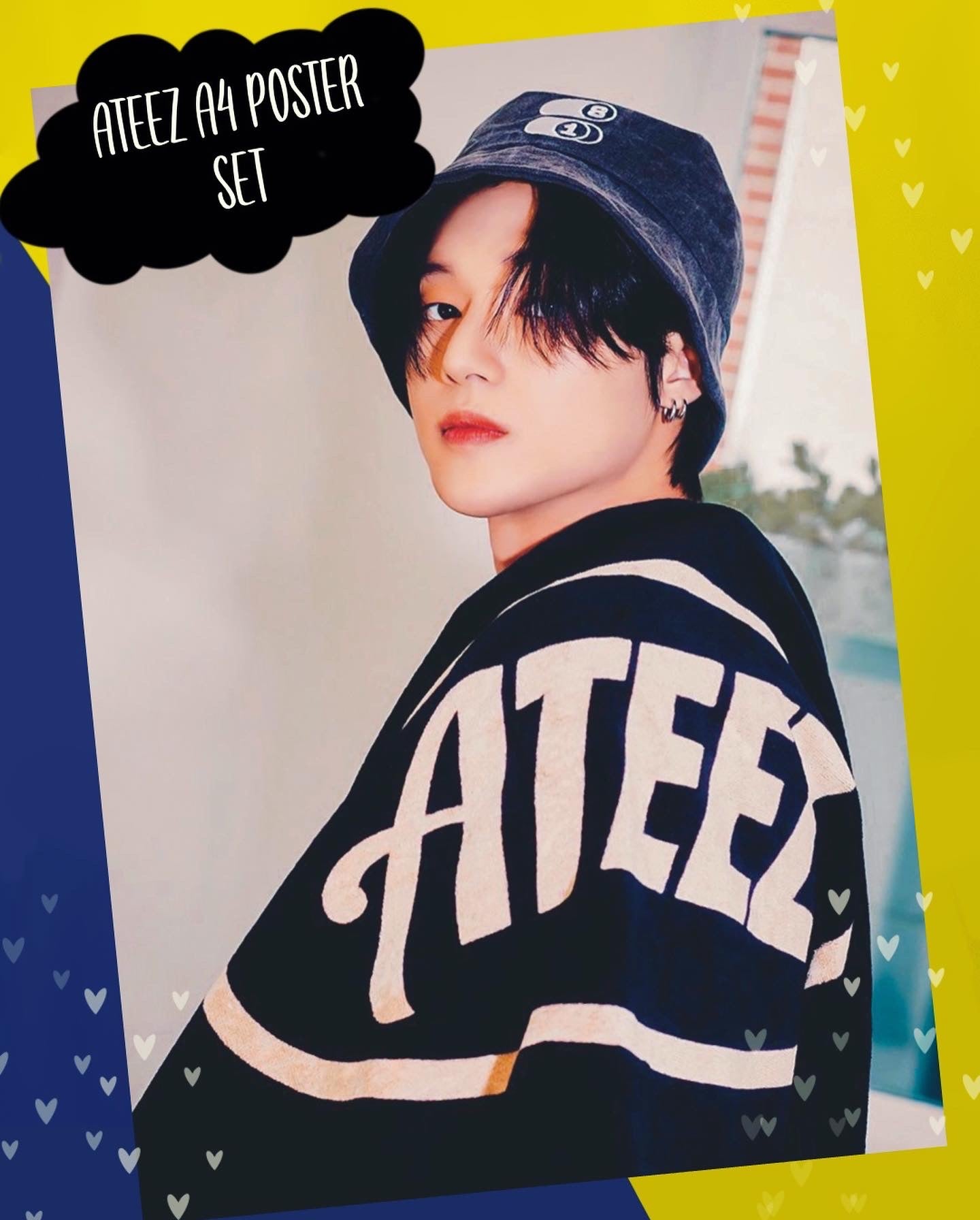 Ateez X Pott. HD Poster Set (8 pcs)