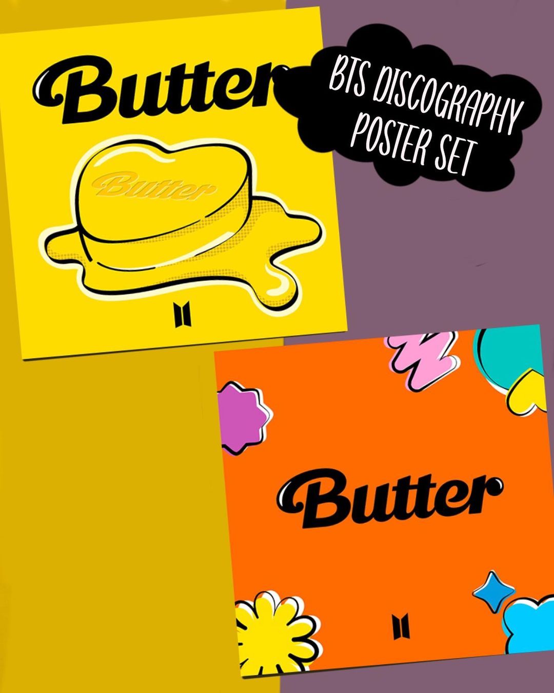 BTS Discography Poster Set (20 pcs)
