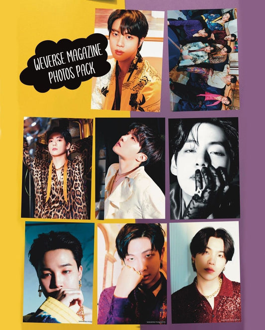 Weverse Magazine Photos Pack (8 pcs)