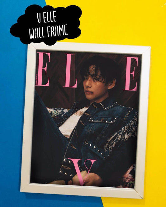 V Elle Wall Frame#1