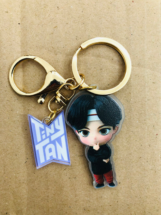Jin Mic Drop Keychain