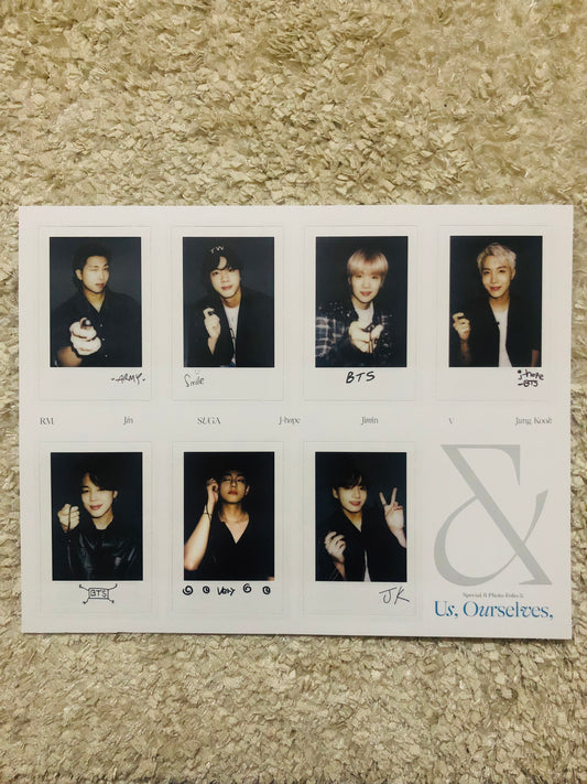 BTS Photofolio Instant Photo Set