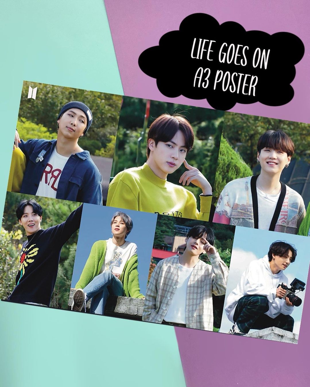 BTS Jumbo A3 Posters Set (10 pcs)