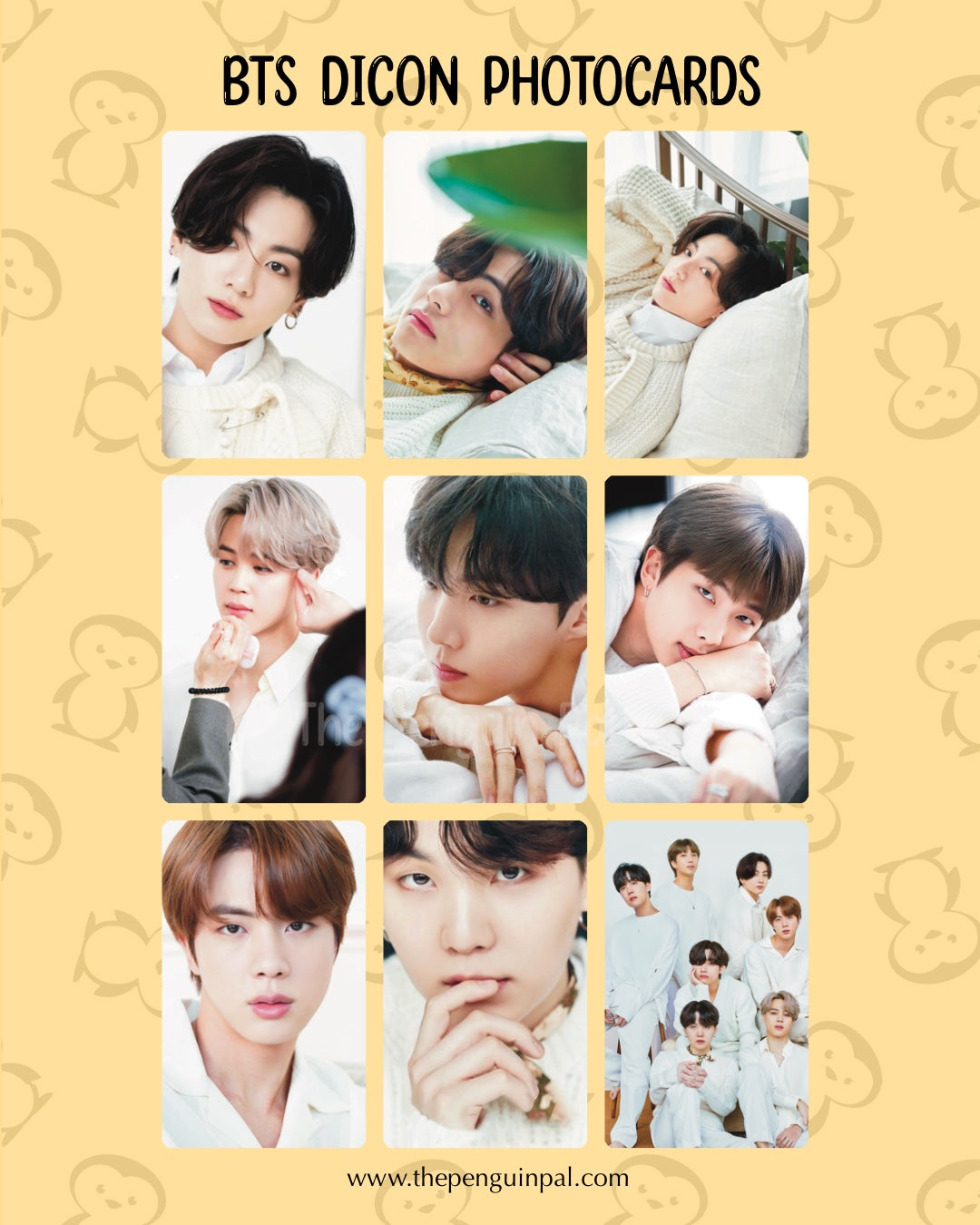 DICON 2020 Double Sided Photocards (9 pcs)