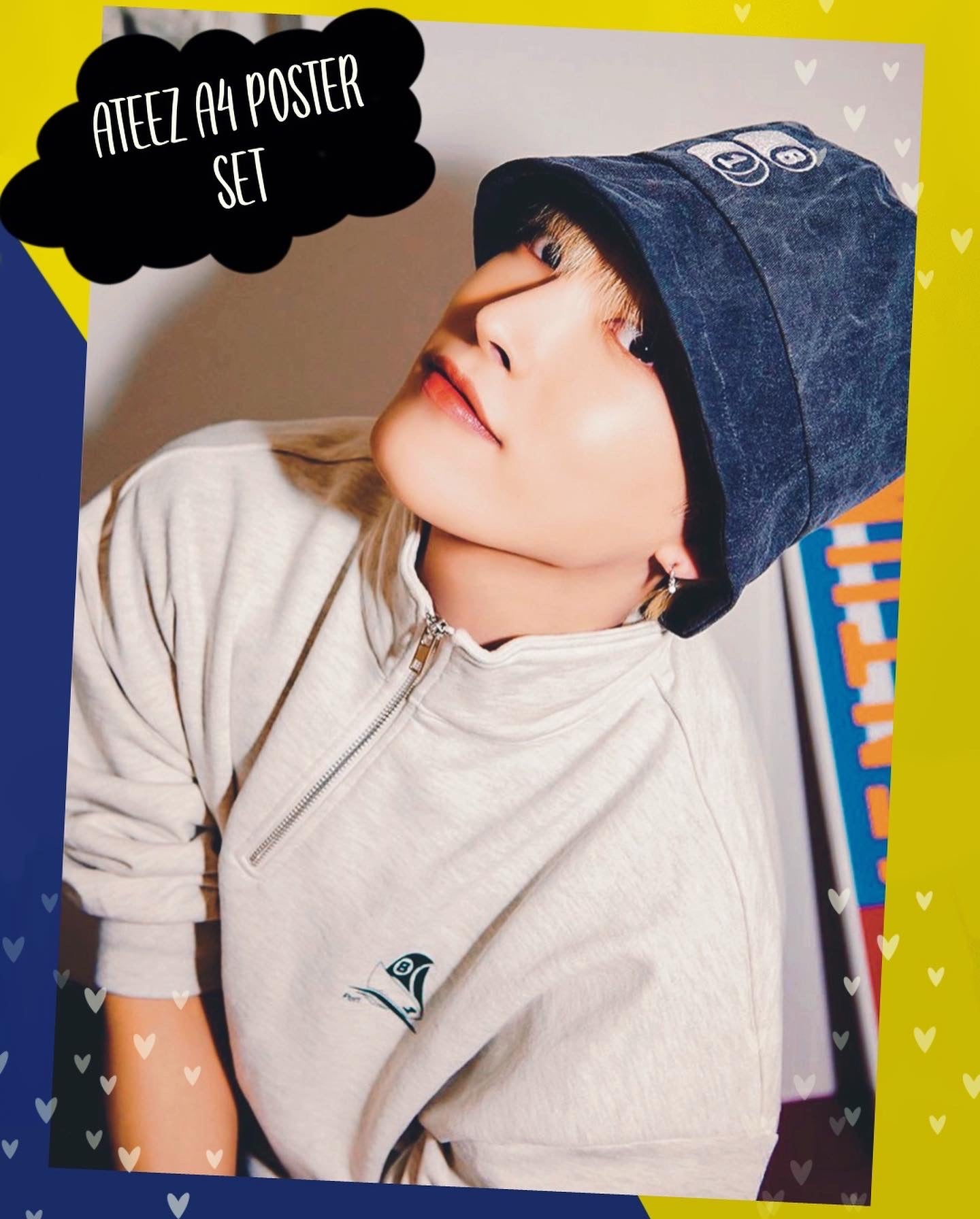 Ateez X Pott. HD Poster Set (8 pcs)