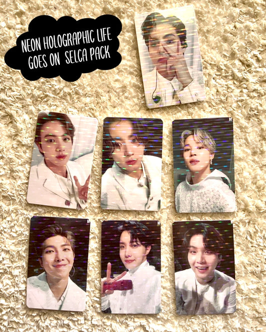 Life Goes On holographic Photocards (7 pcs)