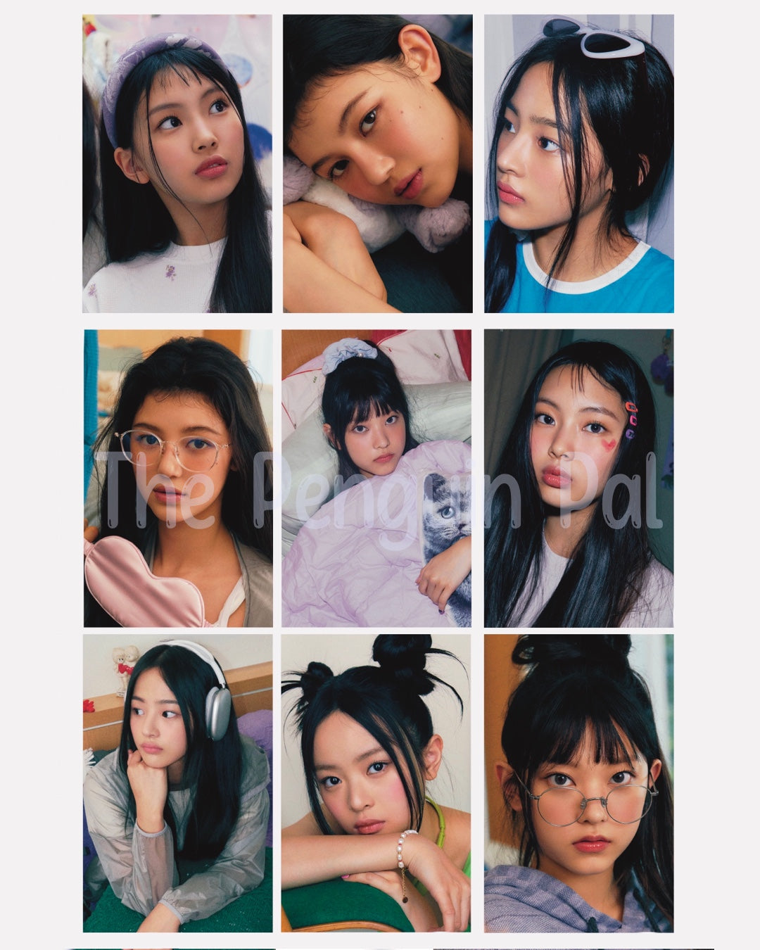 New Jeans double sided photocards (9 pcs)