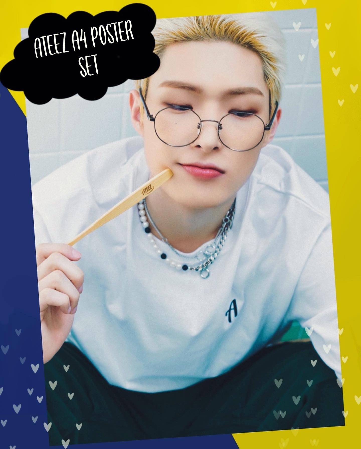 Ateez X Pott. HD Poster Set (8 pcs)