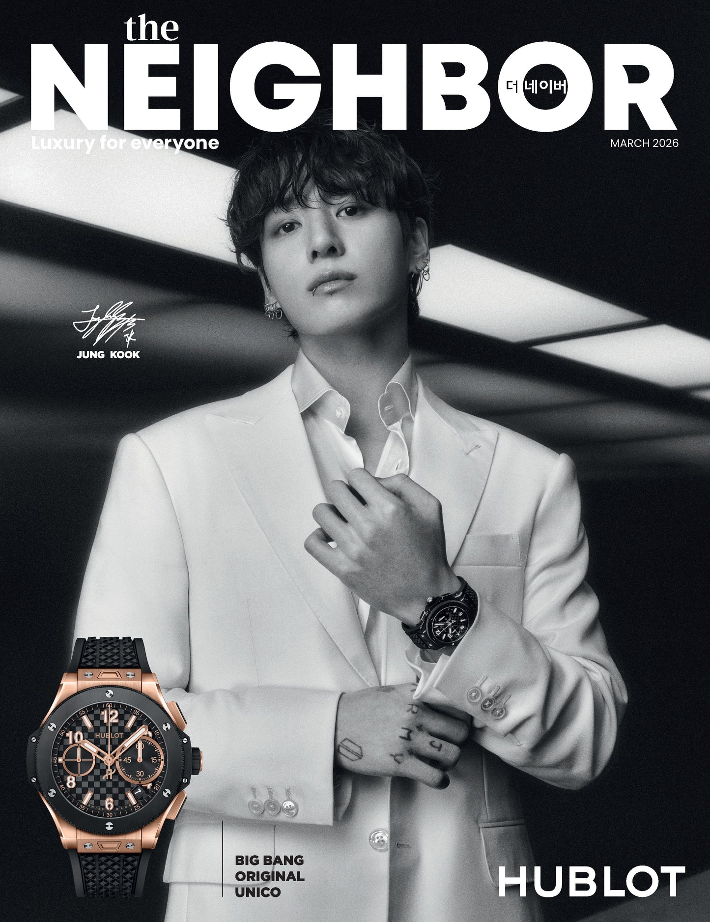 PREORDER JUNGKOOK THE NEIGHBOR OFFICIAL MAGAZINE 2026 MARCH ISSUE