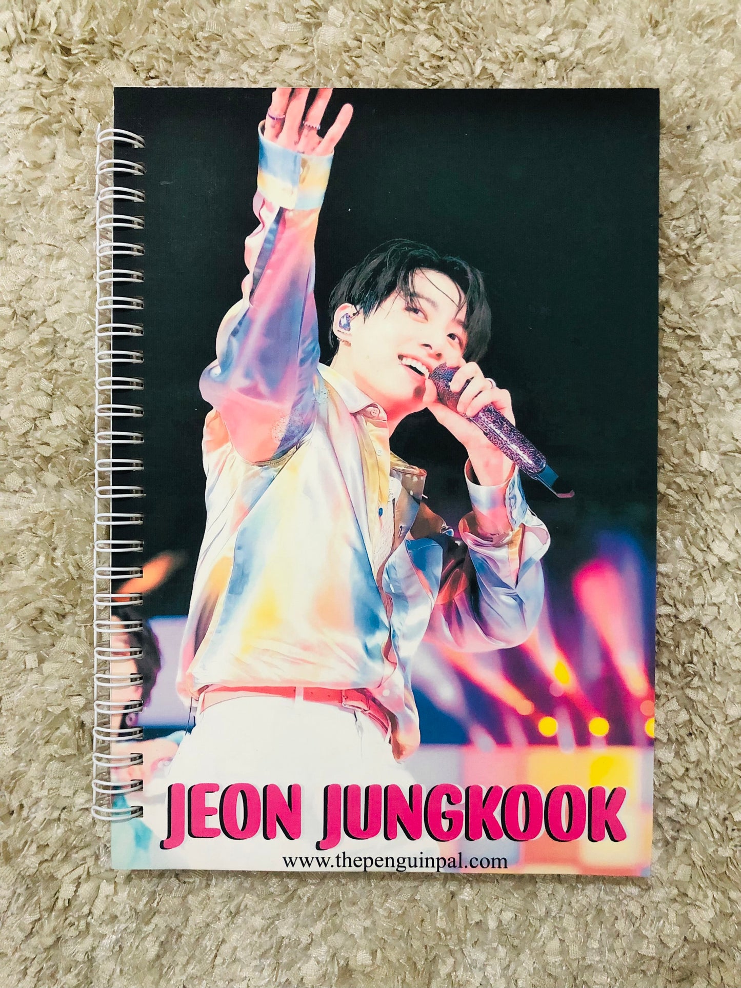 Jungkook PTD On Stage Bias Notebook