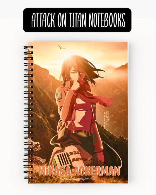 Mikasa Ackerman Notebook