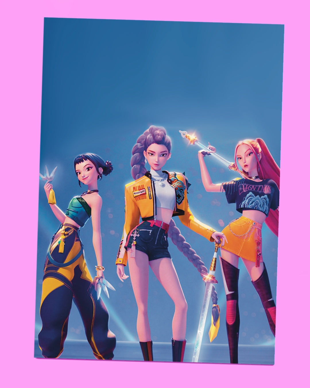 Kpop Demon Hunters Poster Set (10 pcs)