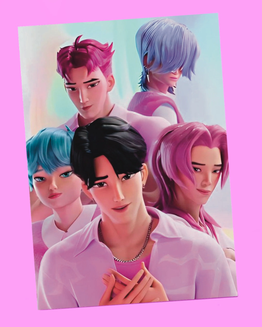 Kpop Demon Hunters Poster Set (10 pcs)