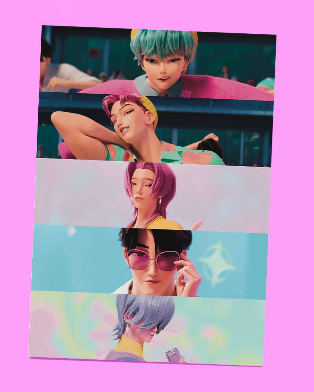 Kpop Demon Hunters Poster Set (10 pcs)