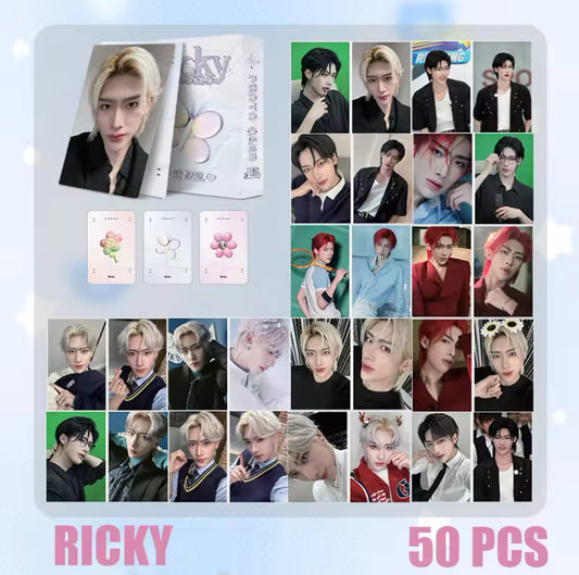 Ricky Rainbow Holographic Photocards (50 pcs)